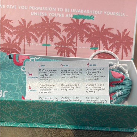 Goodr Red Sunglasses - Picture 4 of 7